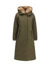 padded best cotton long parka