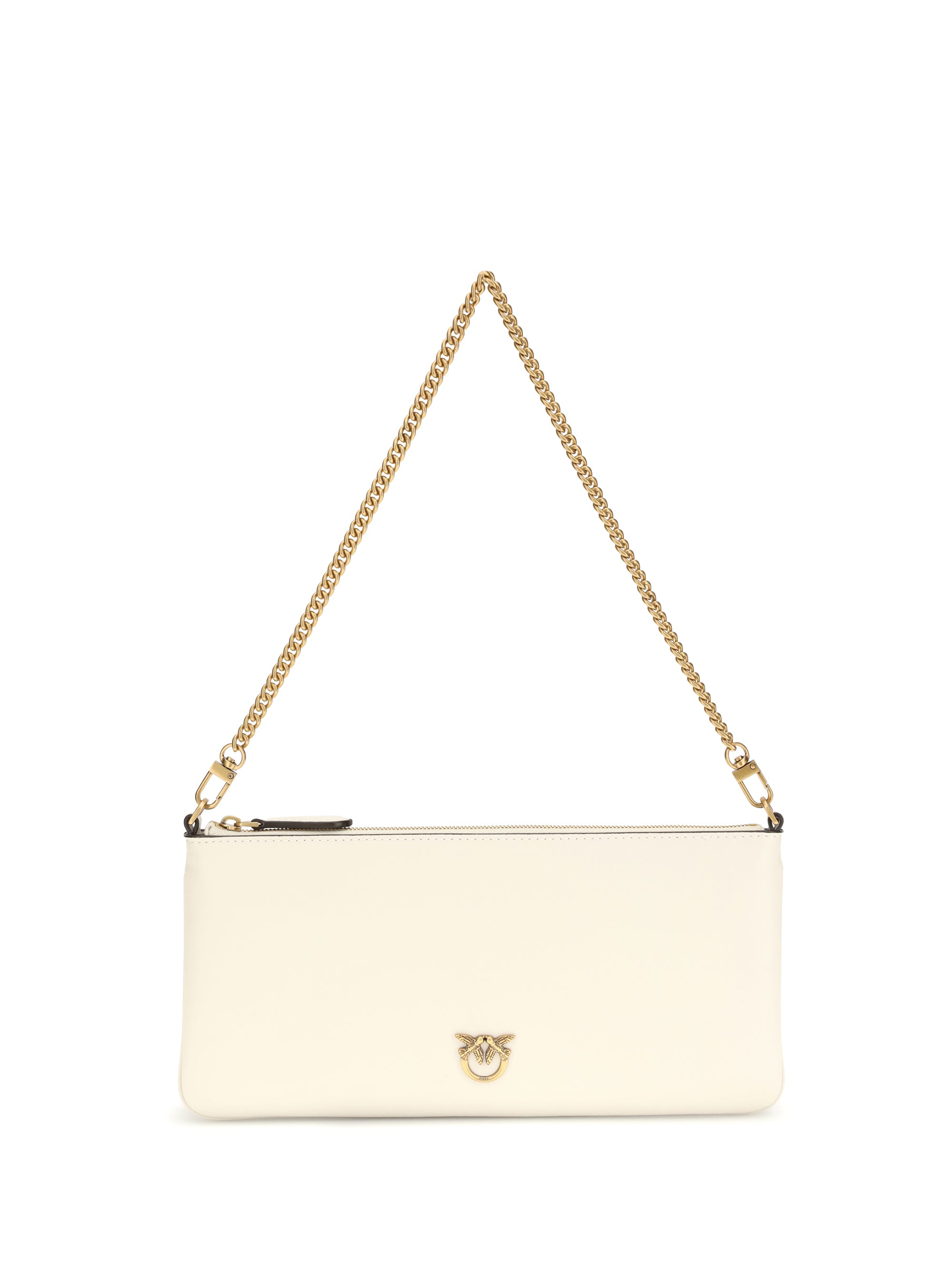 PINKO OS leather shoulder bag