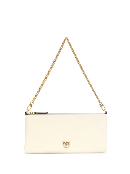 PINKO OS leather shoulder bag