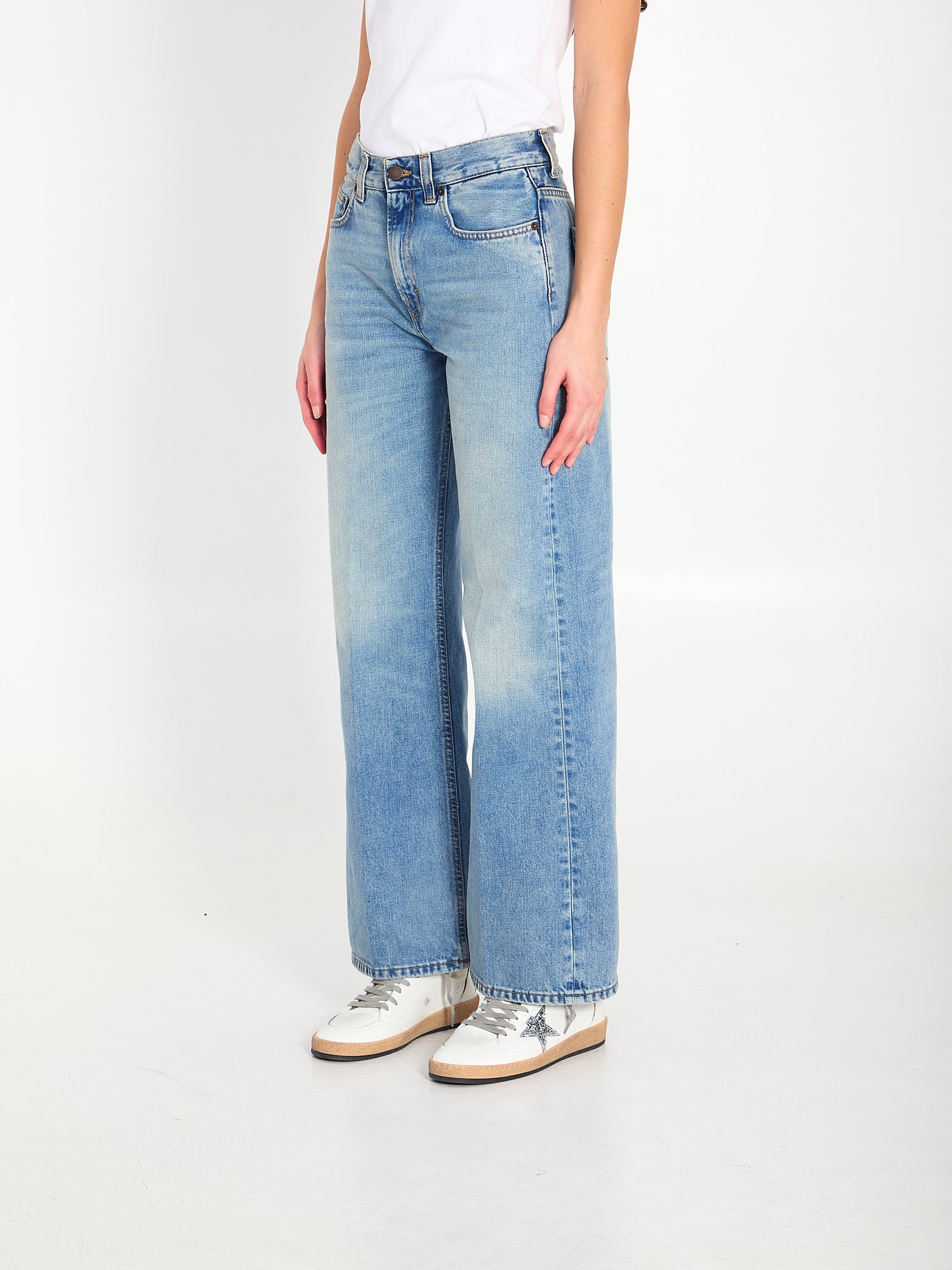 HAIKURE 24 winny dirty celestial denim pants 