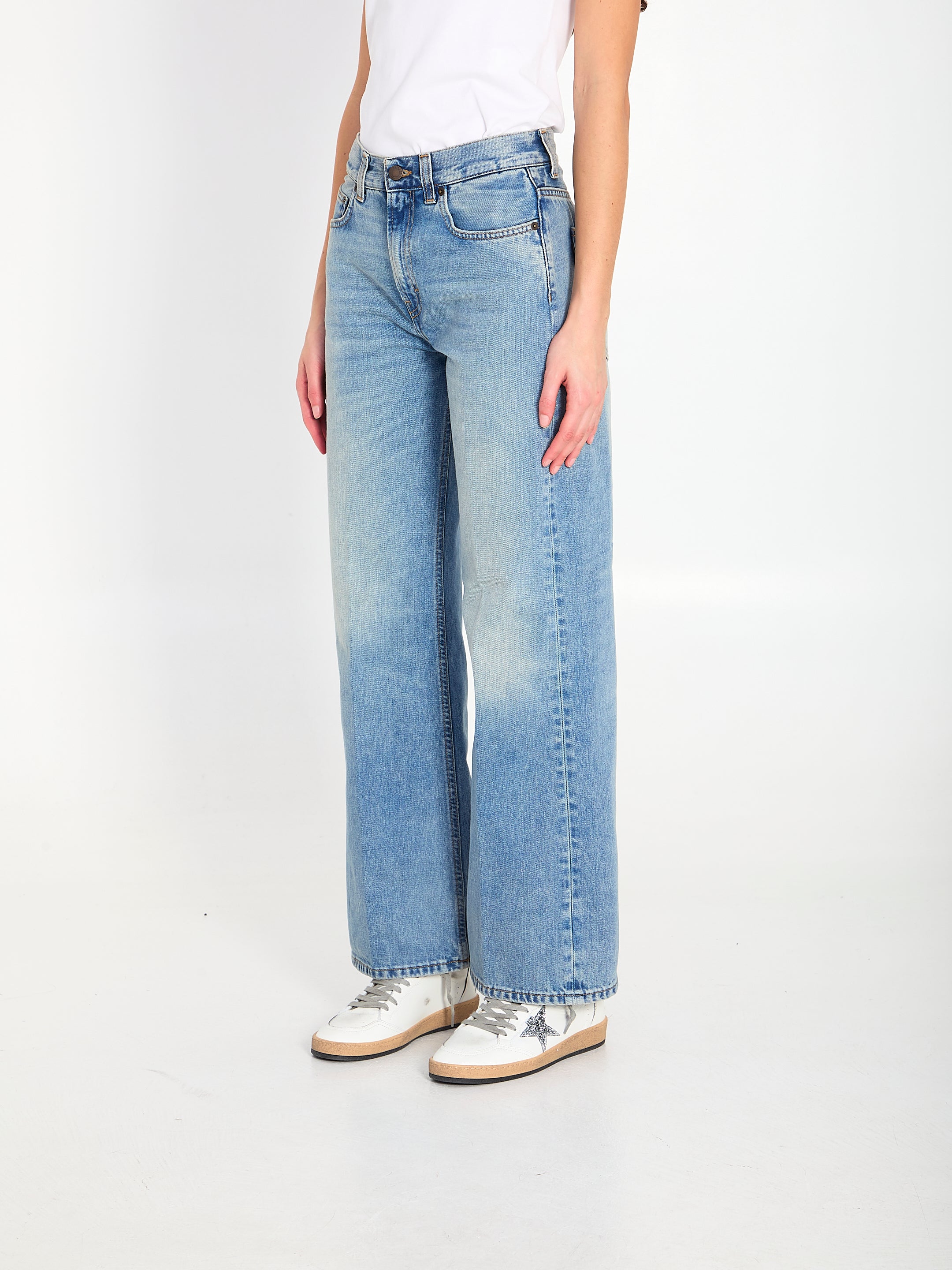 HAIKURE 24 winny dirty celestial denim pants 