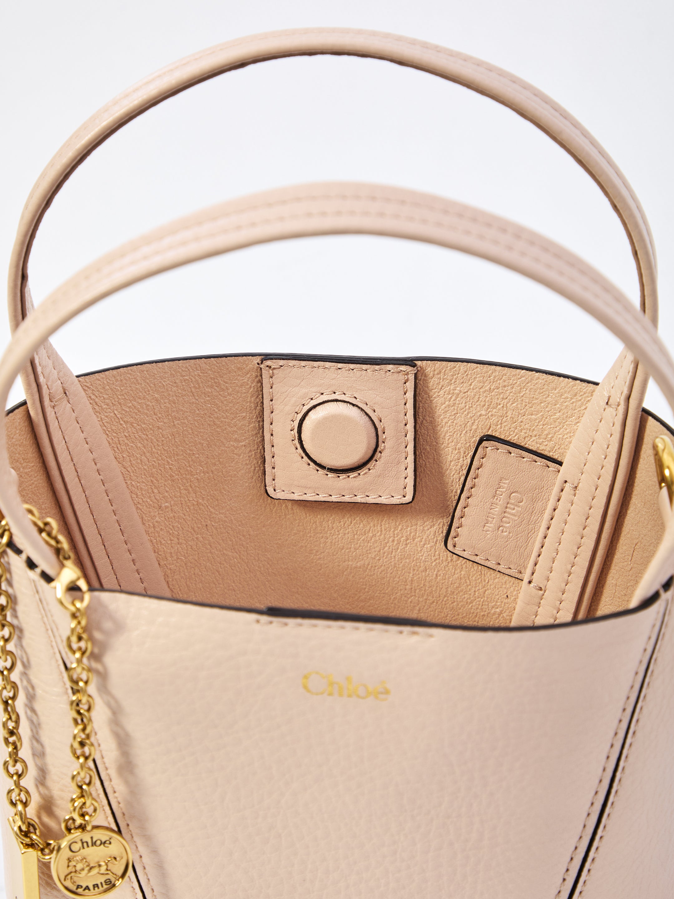 CHLOE OS chloé spin tote bag small