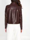fem vintage leather jacket