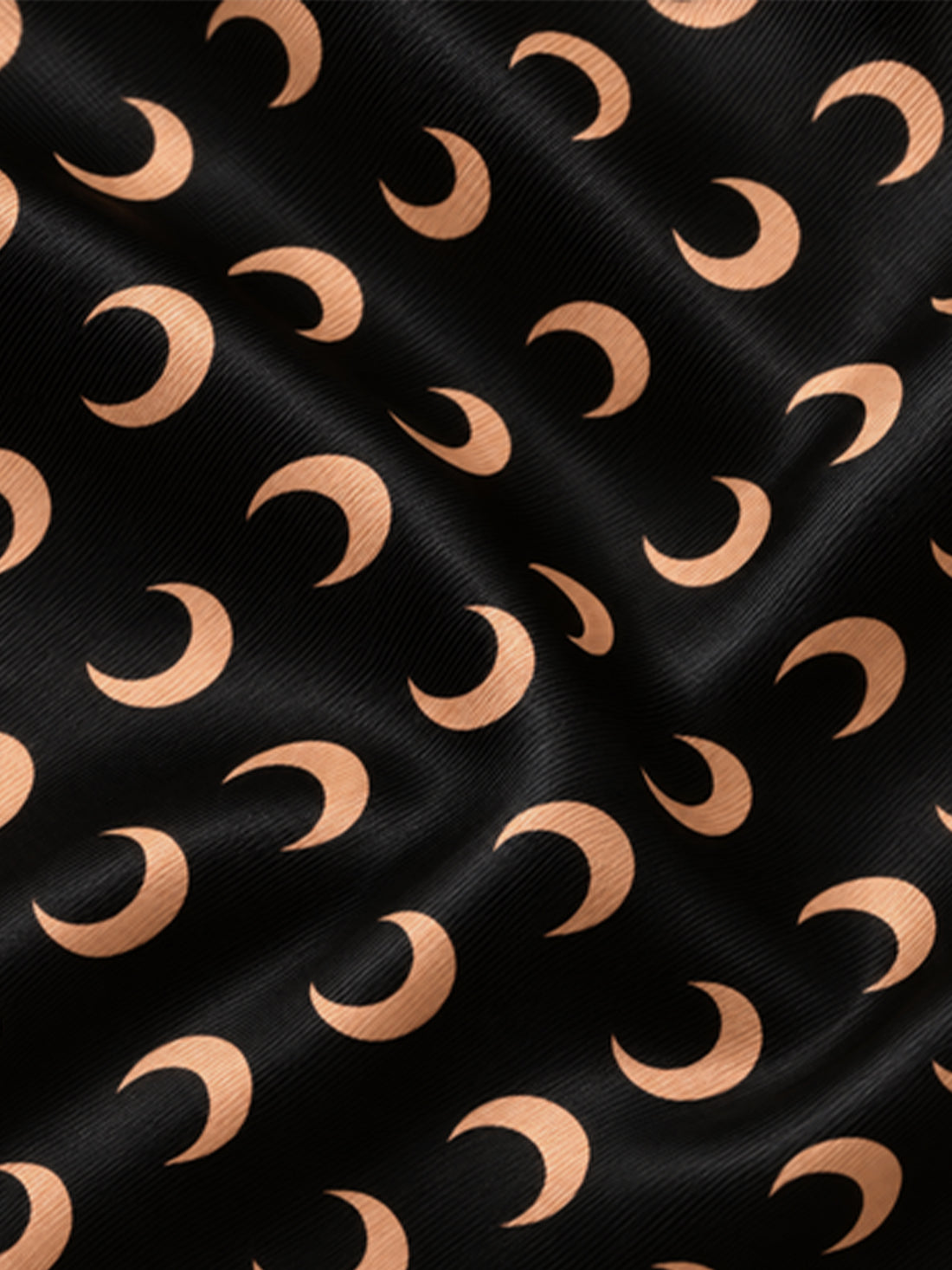 MARINE SERRE OS moon silk scarf