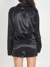 THE ATTICO 40 black mini dress