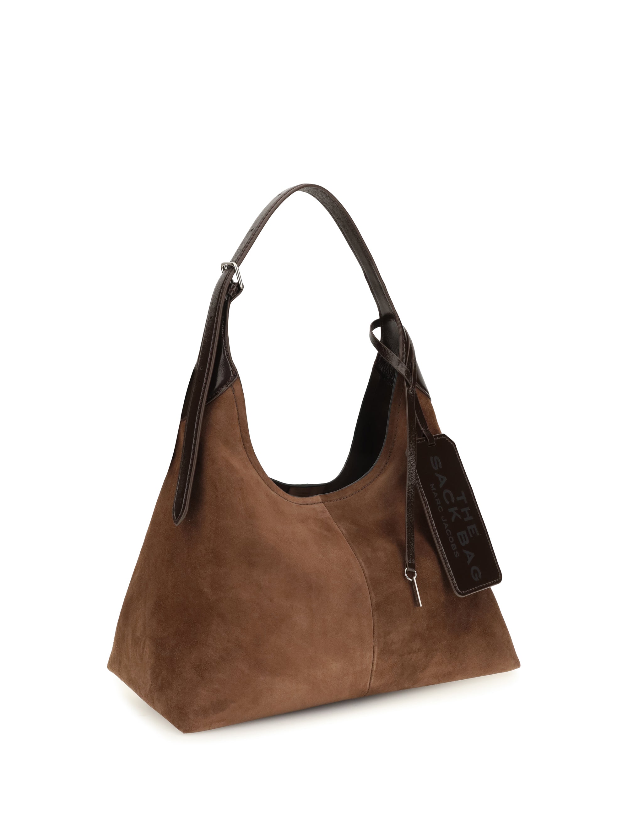 sack suede shoulder bag