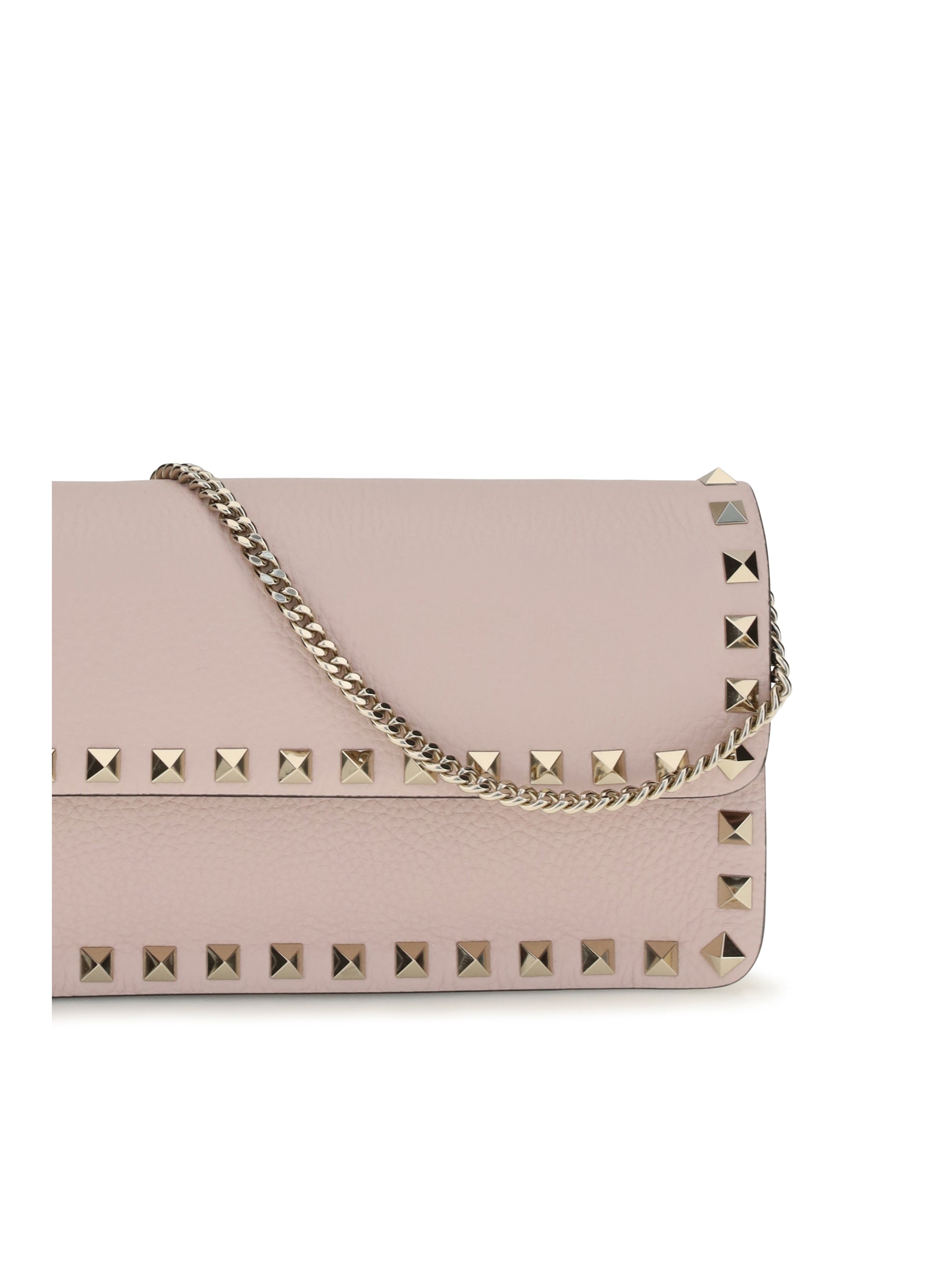 rockstud chain wallet