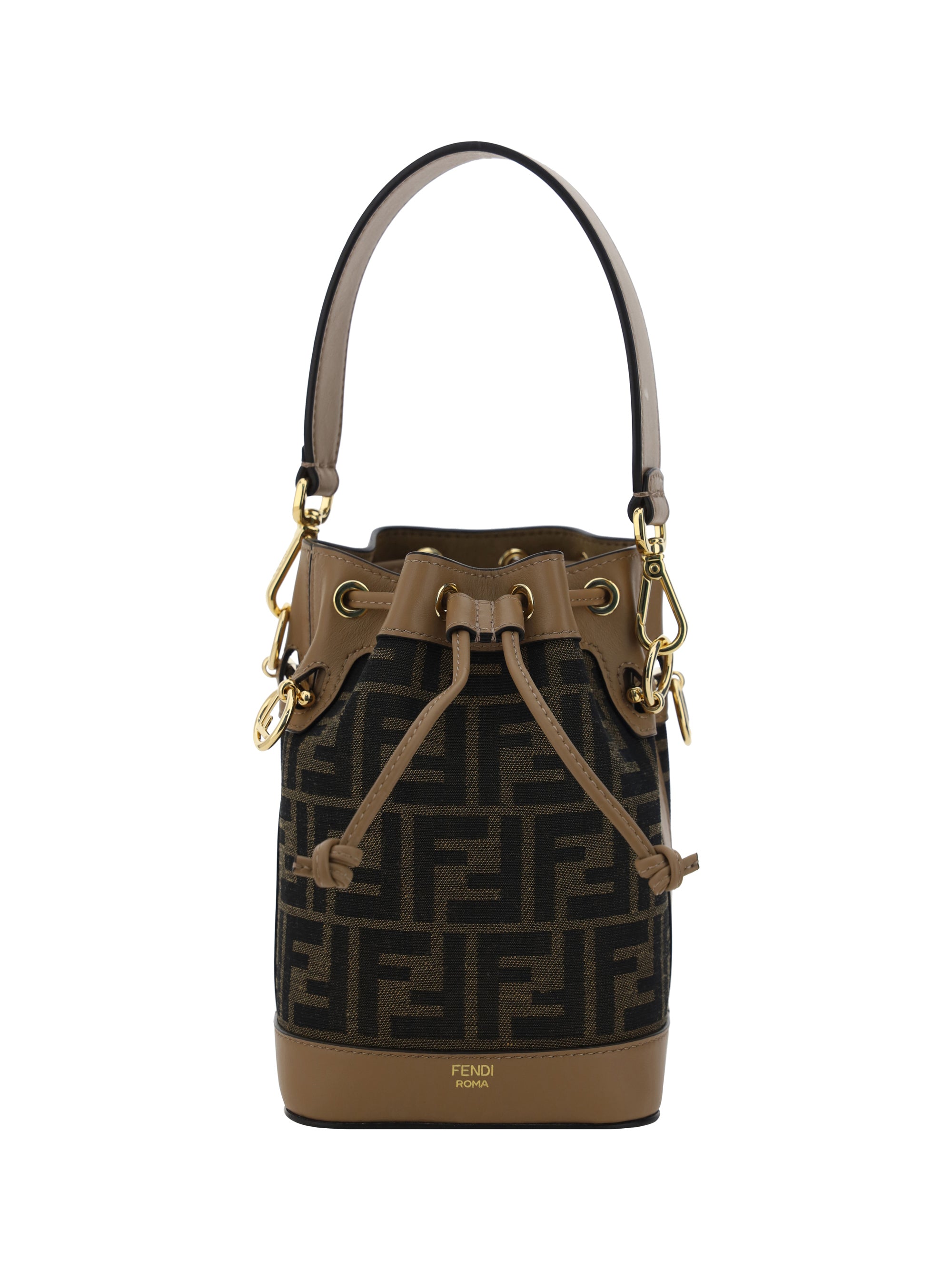 mon tresor mini bucket bag