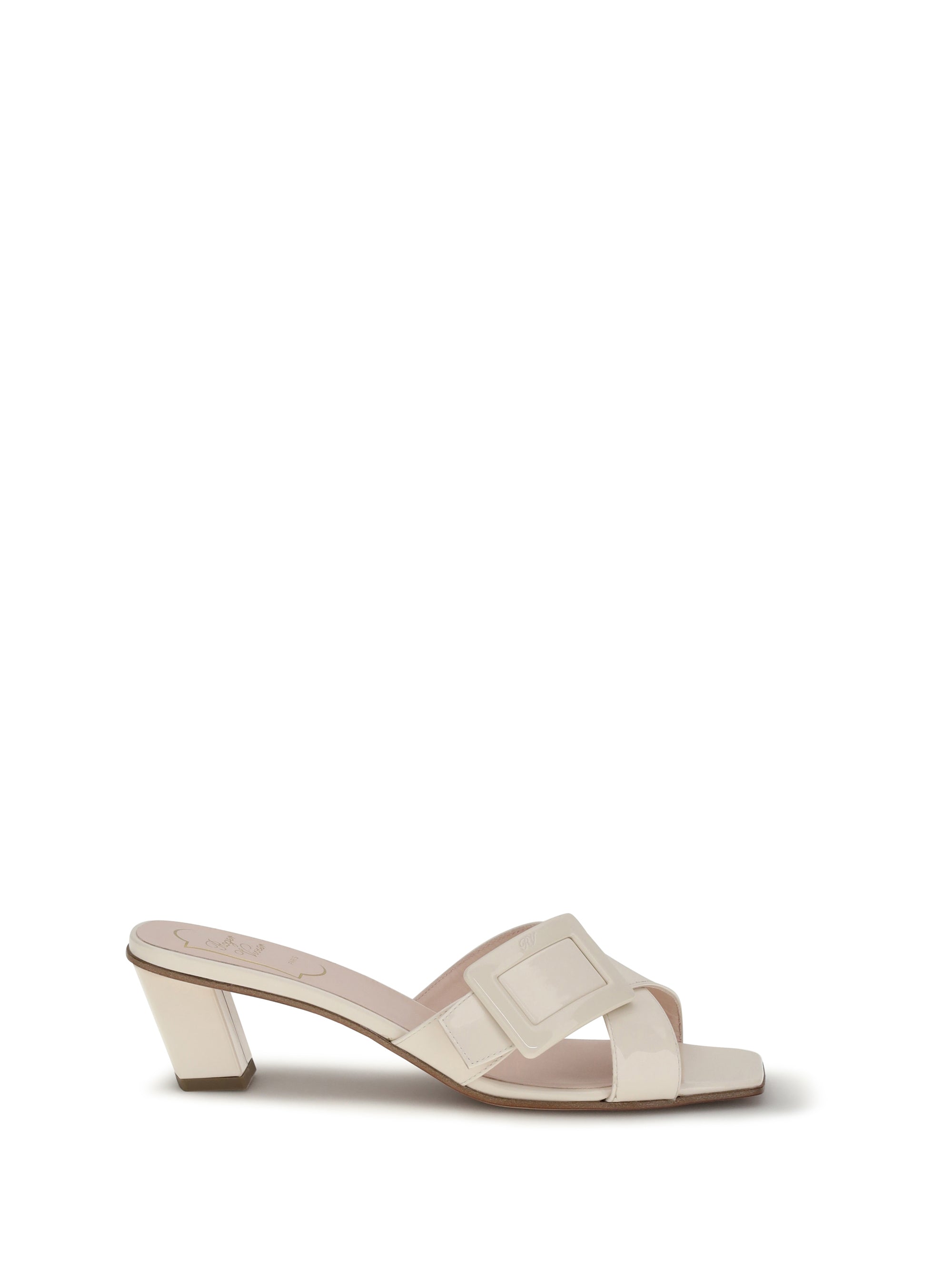 belle vivier patent leather sandals