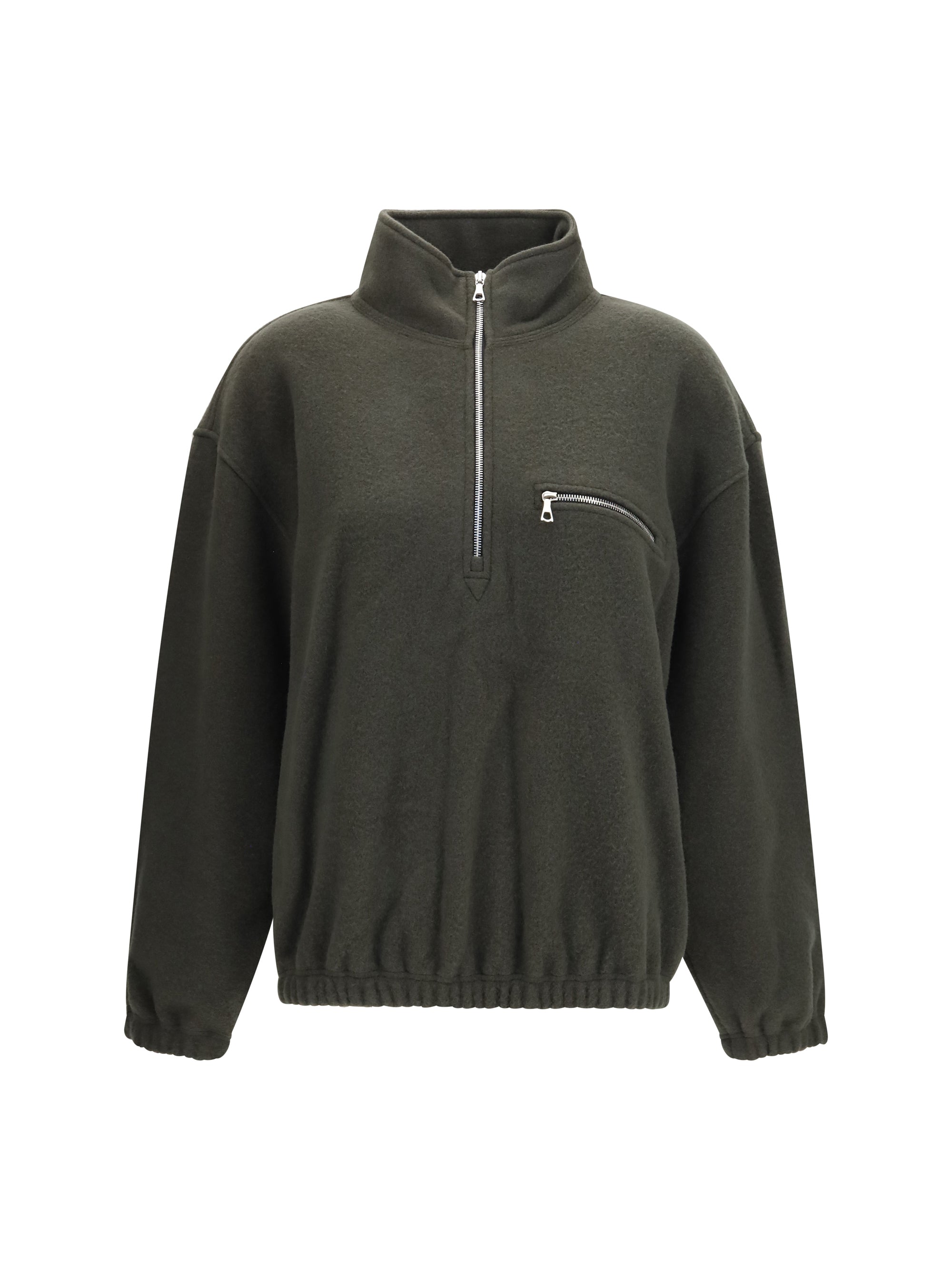 polar high-neck zip jacket
