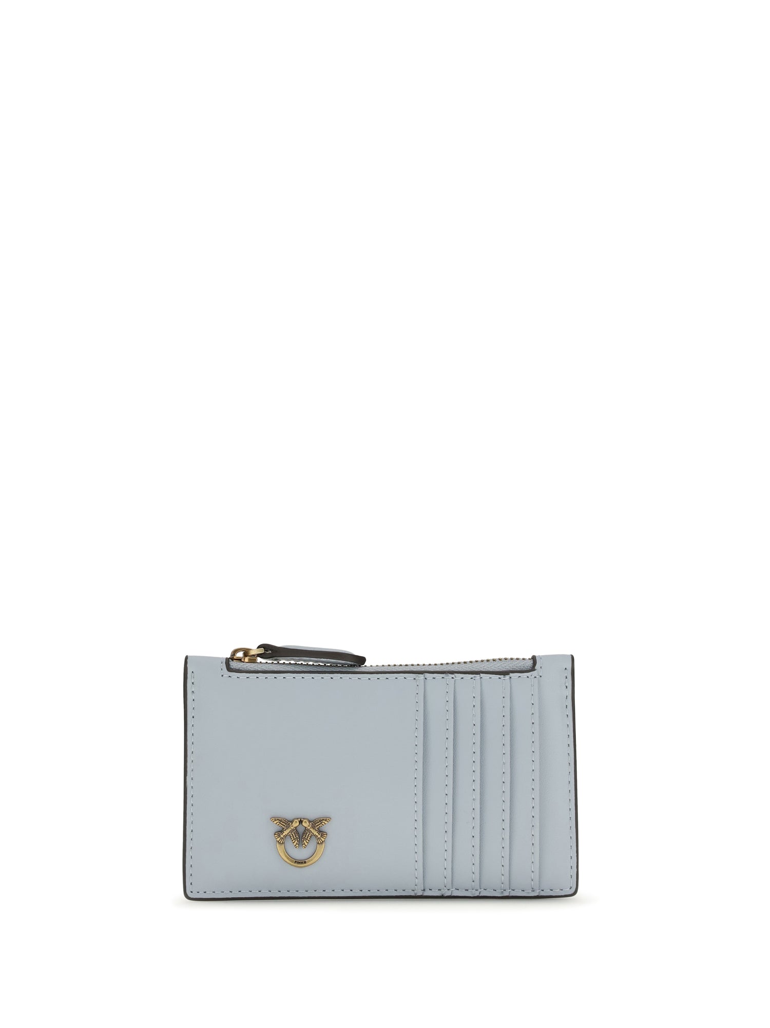 PINKO OS leather card holder 