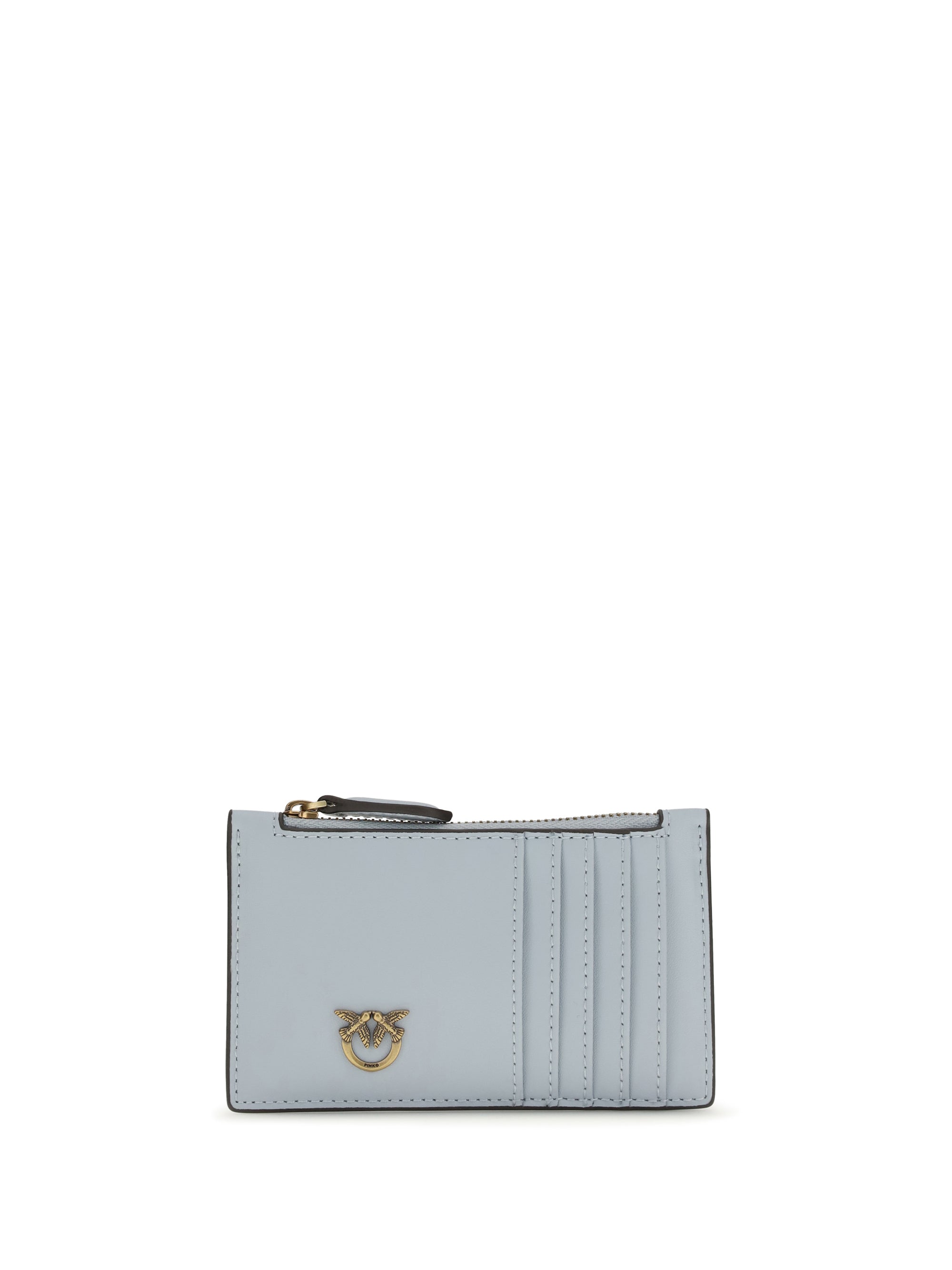 PINKO OS leather card holder 