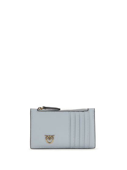 PINKO OS leather card holder 