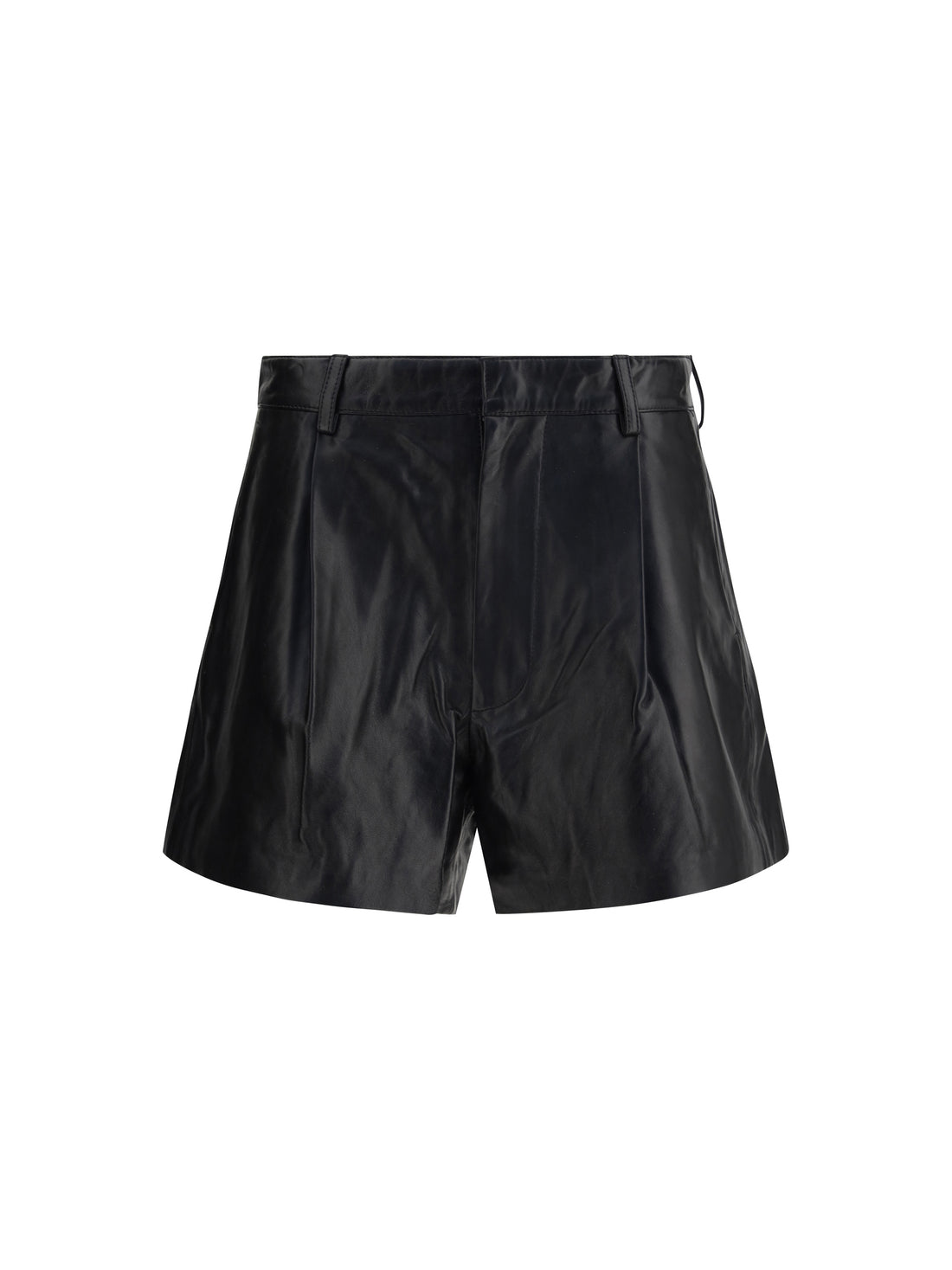 R13 27 leather shorts