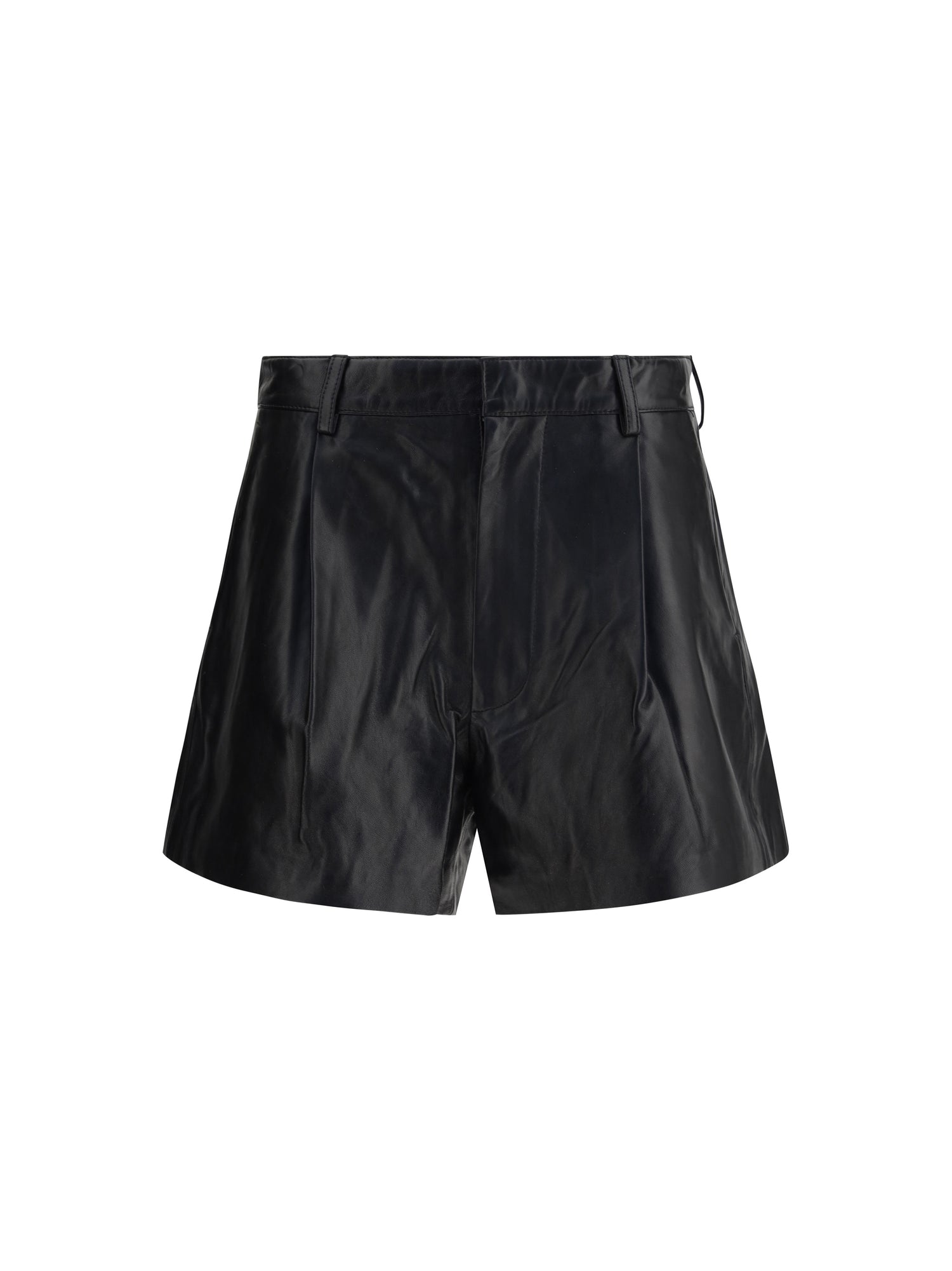 R13 27 leather shorts