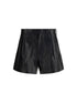 R13 27 leather shorts