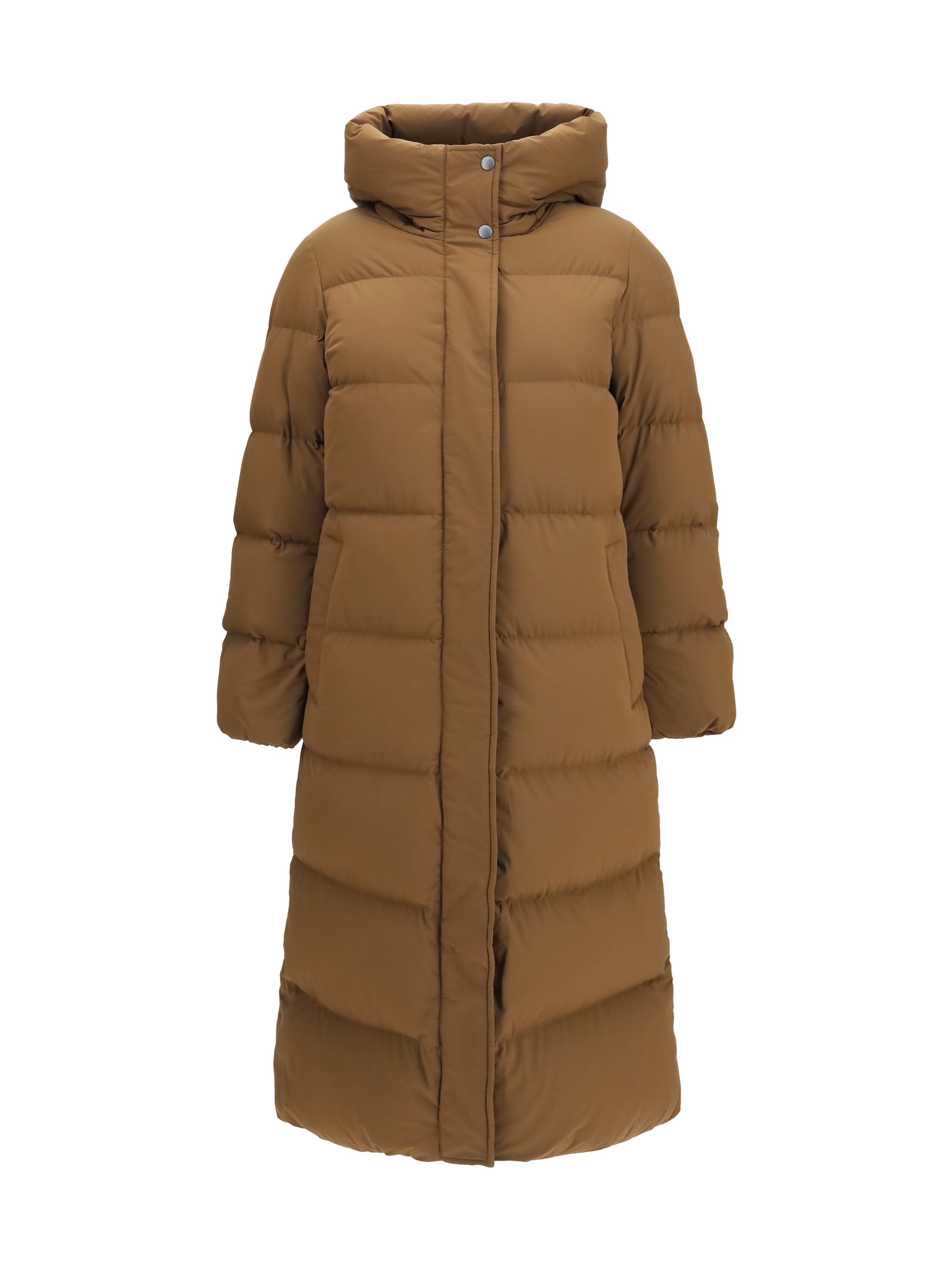 madison quilted matt stretch nylon puffer jacket