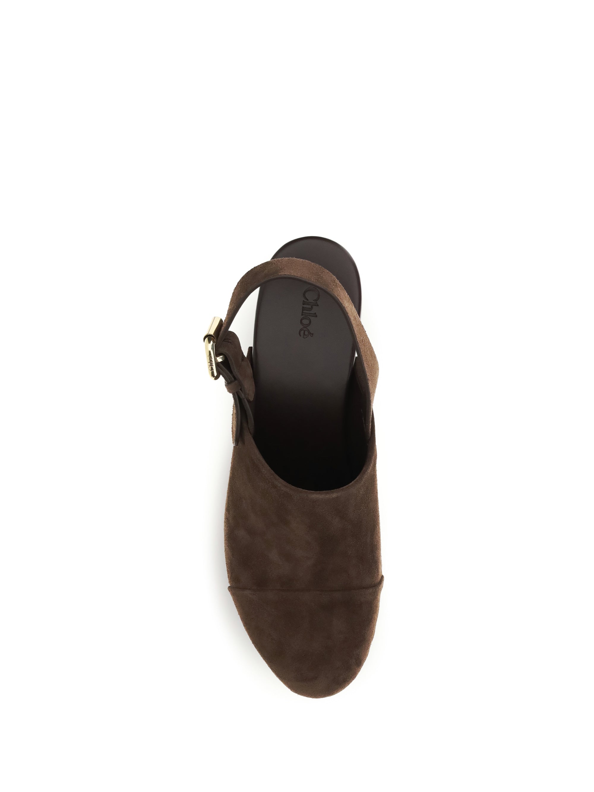 jeannette wedge clogs in glossy calfskin