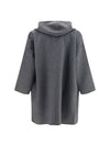 wool hooded coat
