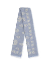 ALEXANDER MCQUEEN OS skull foulard