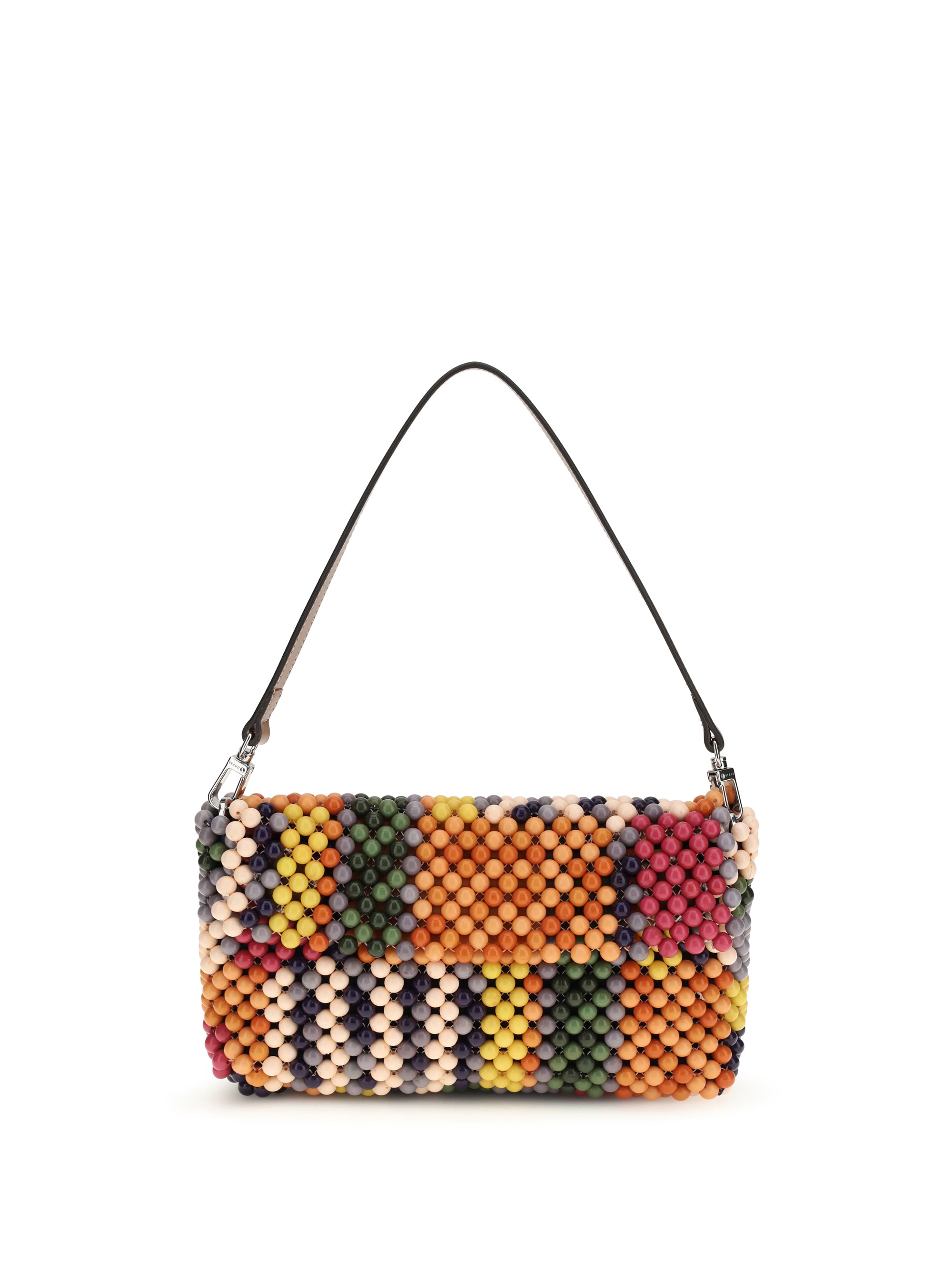 multi bayadere stripe shoulder bag