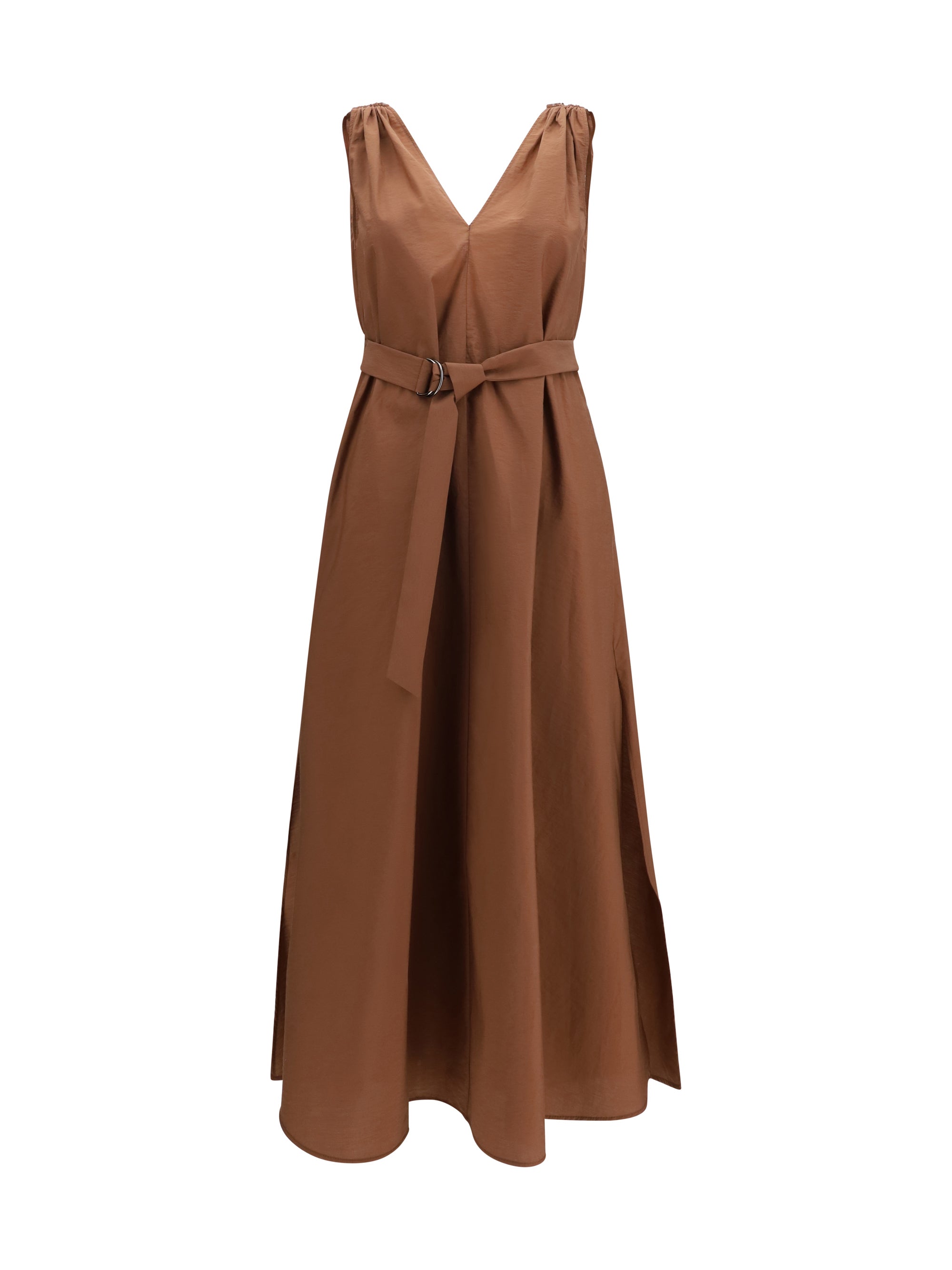 cotton poplin dress precious shoulder detail
