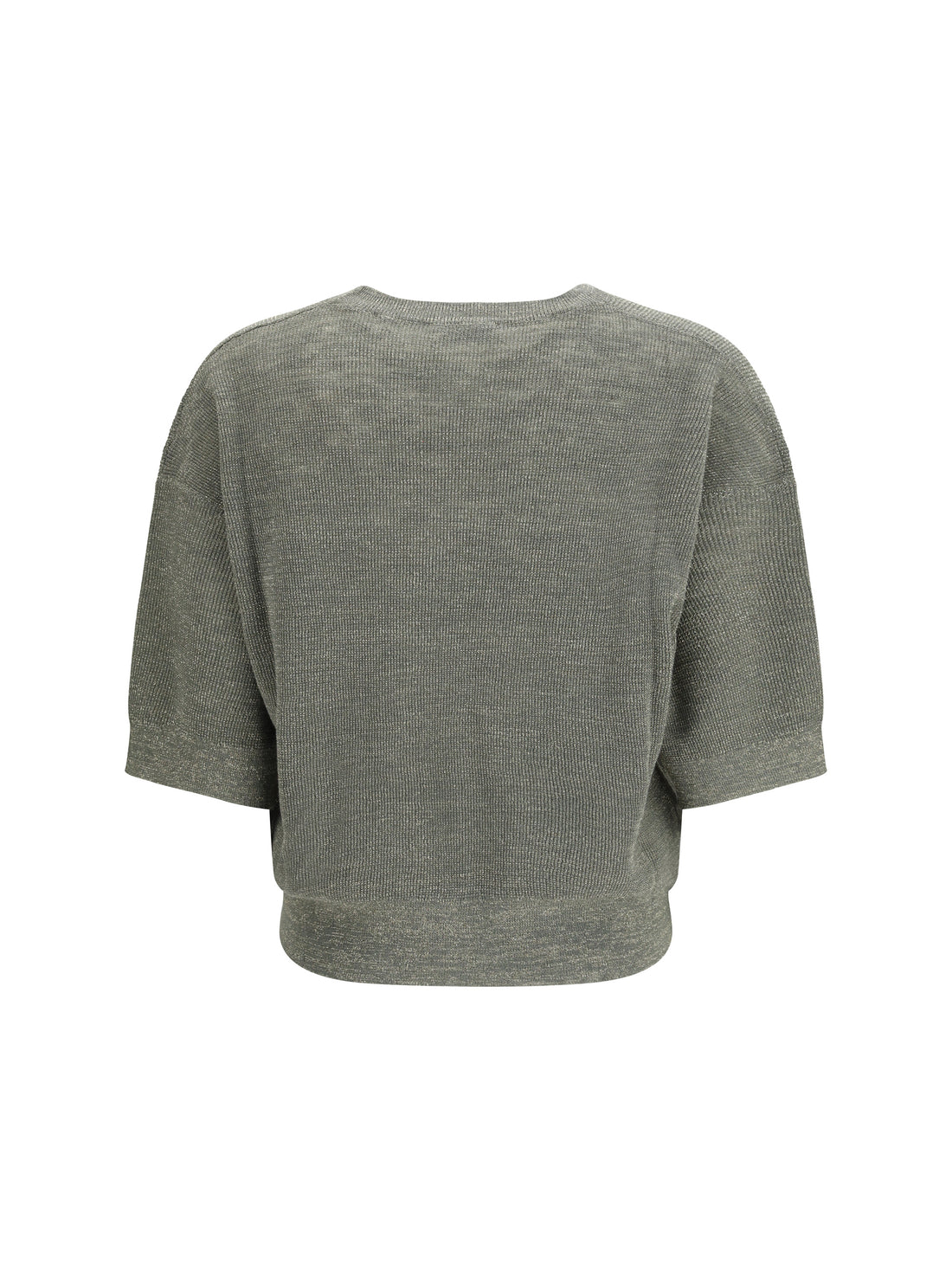 BRUNELLO CUCINELLI XXS linen blend sweater with lurex effect