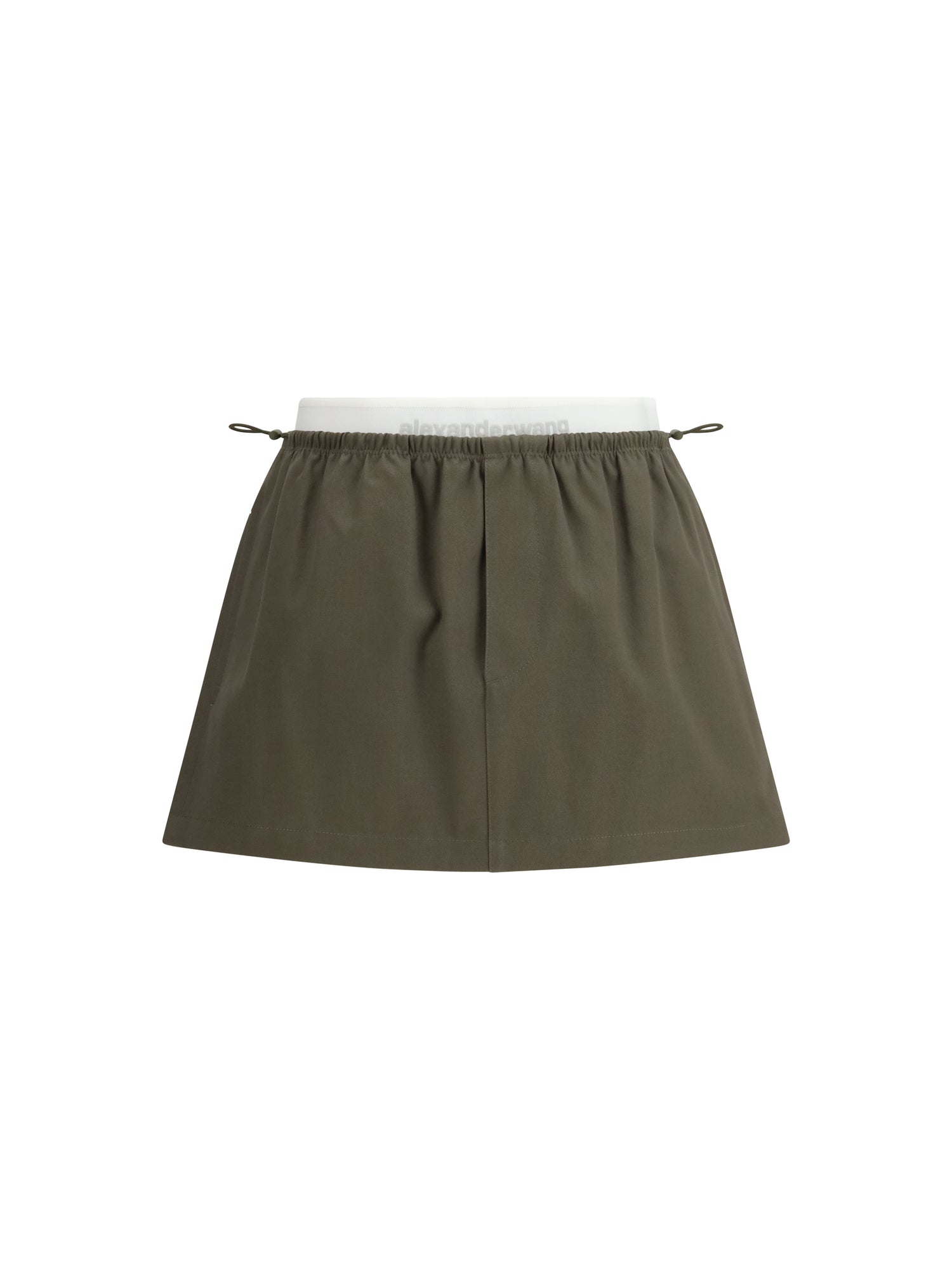 ALEXANDER WANG M drawstring mini skirt