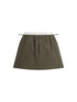ALEXANDER WANG M drawstring mini skirt