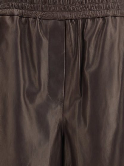 GIORGIO ARMANI 42 lambskin nappa leather pants