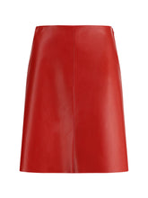 MIU MIU 44 nappa leather skirt