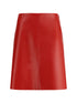 MIU MIU 44 nappa leather skirt