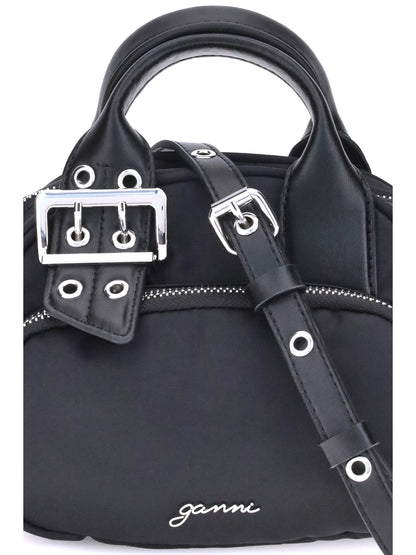 GANNI OS polochon mini handbag 