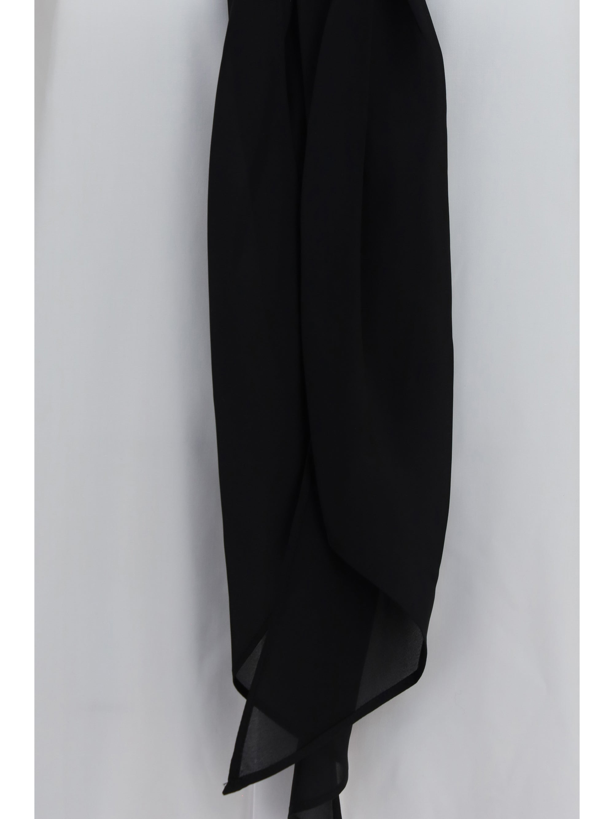 cotton poplin scarf shirt