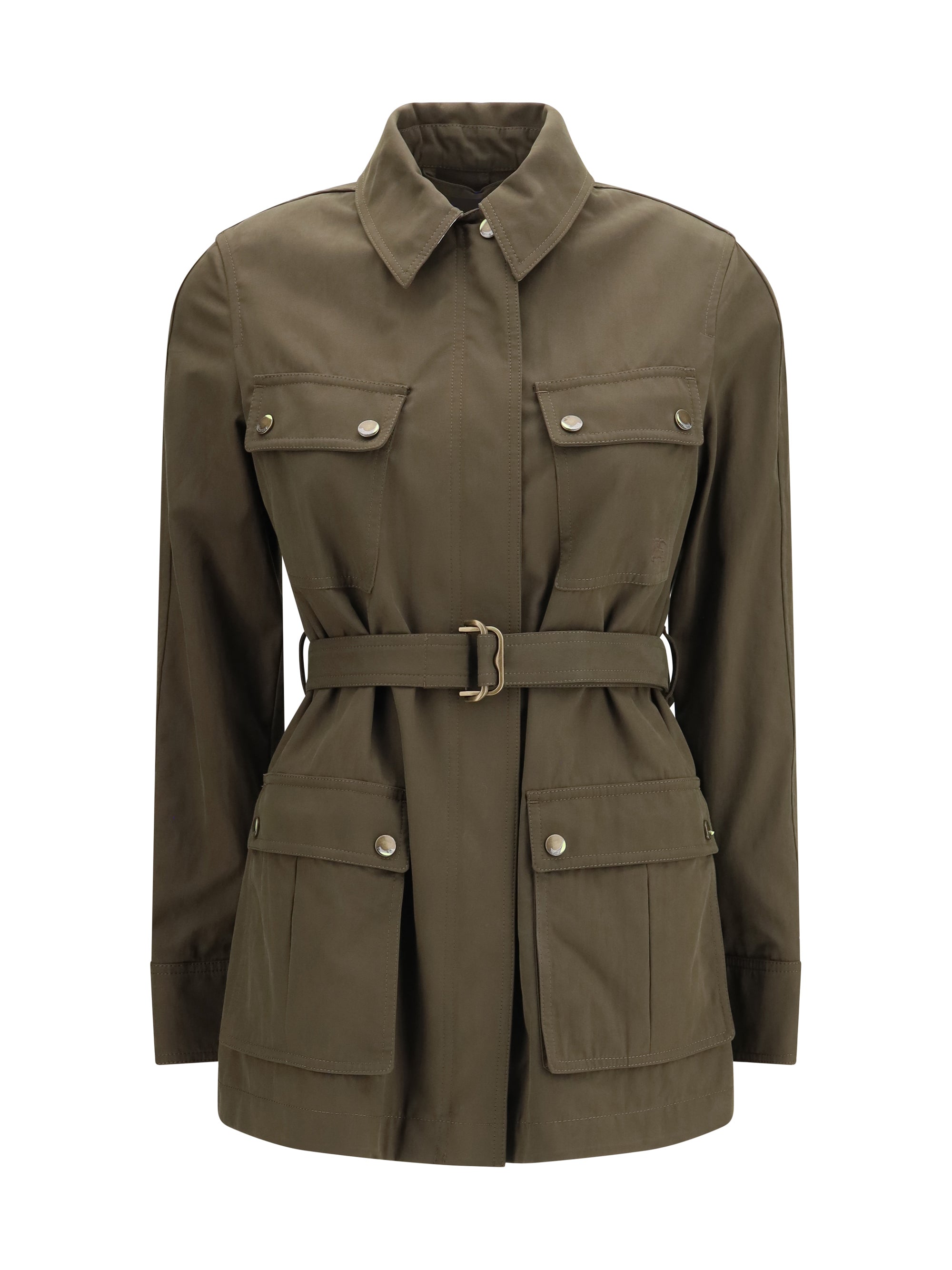 gabardine safari jacket