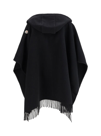 MONCLER OS wool cape