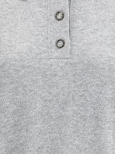 ALLUDE L wool polo sweater