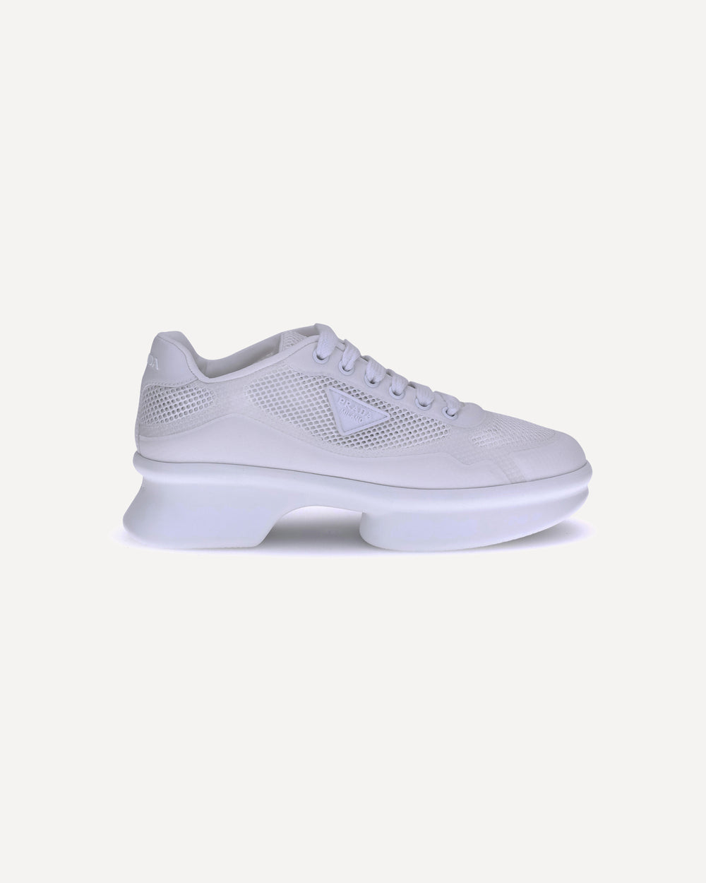 Prada Leather Sneakers White