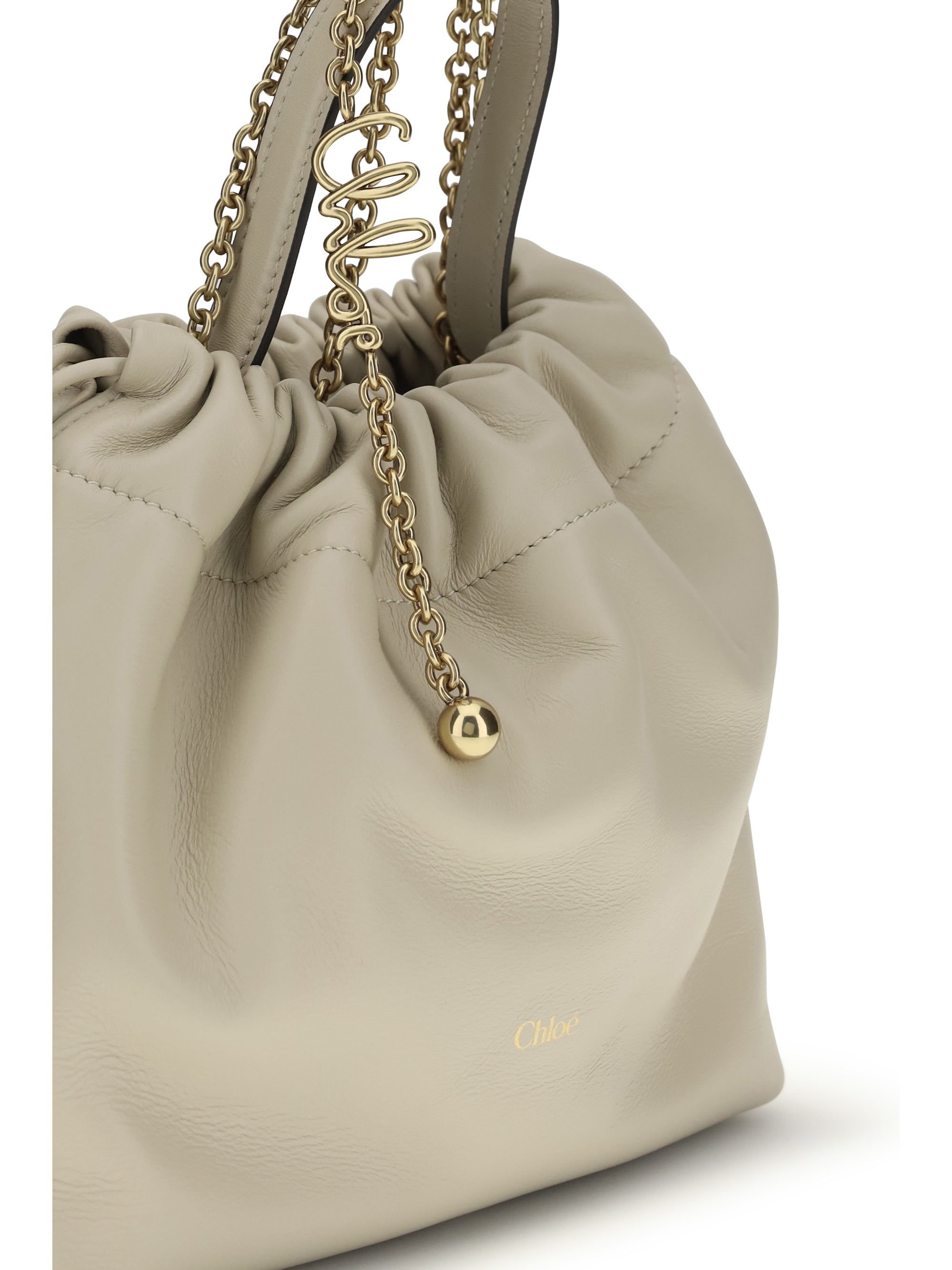icons leather chain shoulder bag
