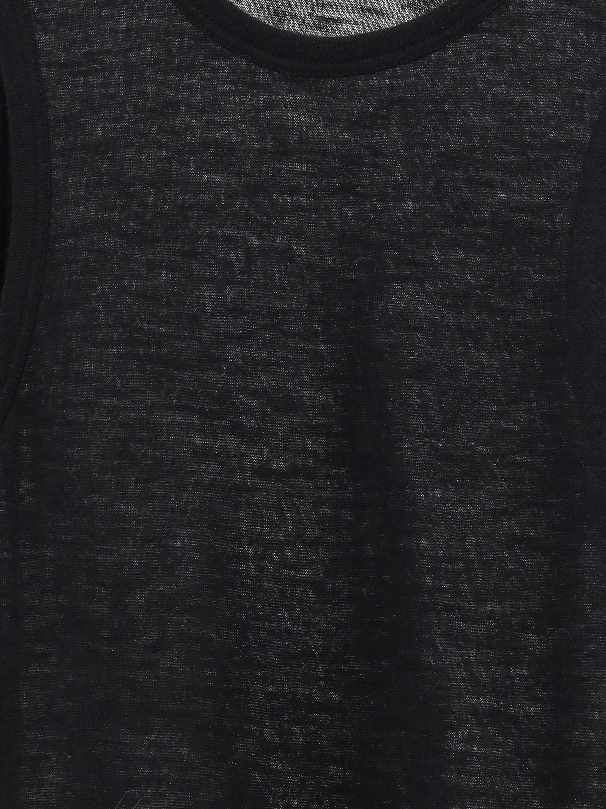 SAINT LAURENT L cashmere and silk jersey tank top