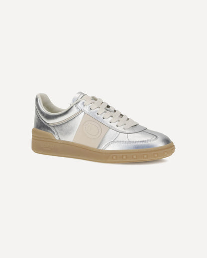 laminated leather upvillage sneakers