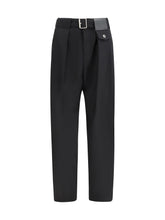 LOEWE 38 trousers with an adjustable belt