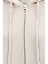 EXTREME CASHMERE OS zipped hooded cashmere cardigan n°460 donnie