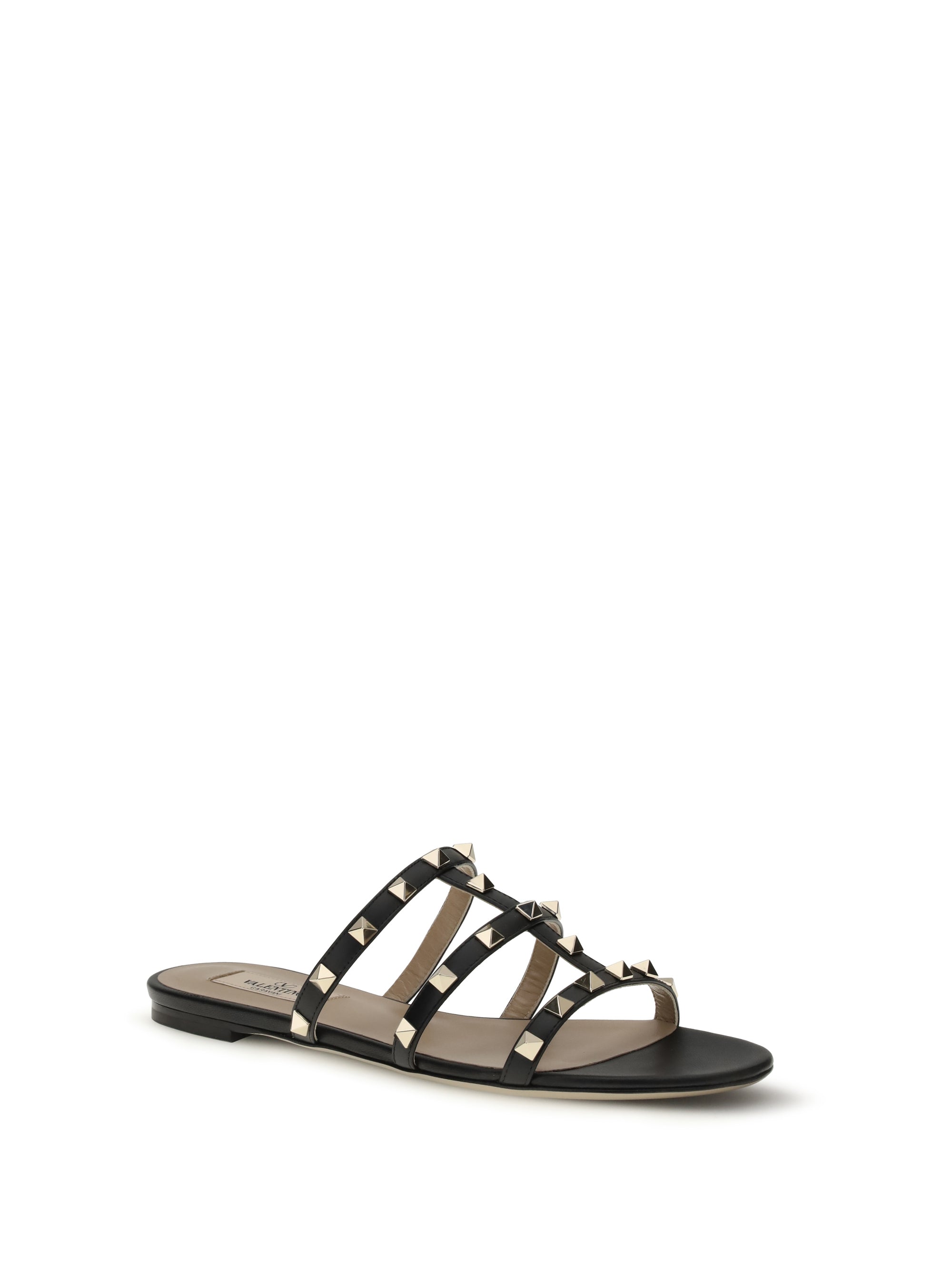 rockstud slider sandal