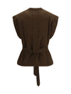 chasuble top with belt