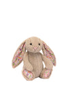 medium blossom petal bunny plush toy