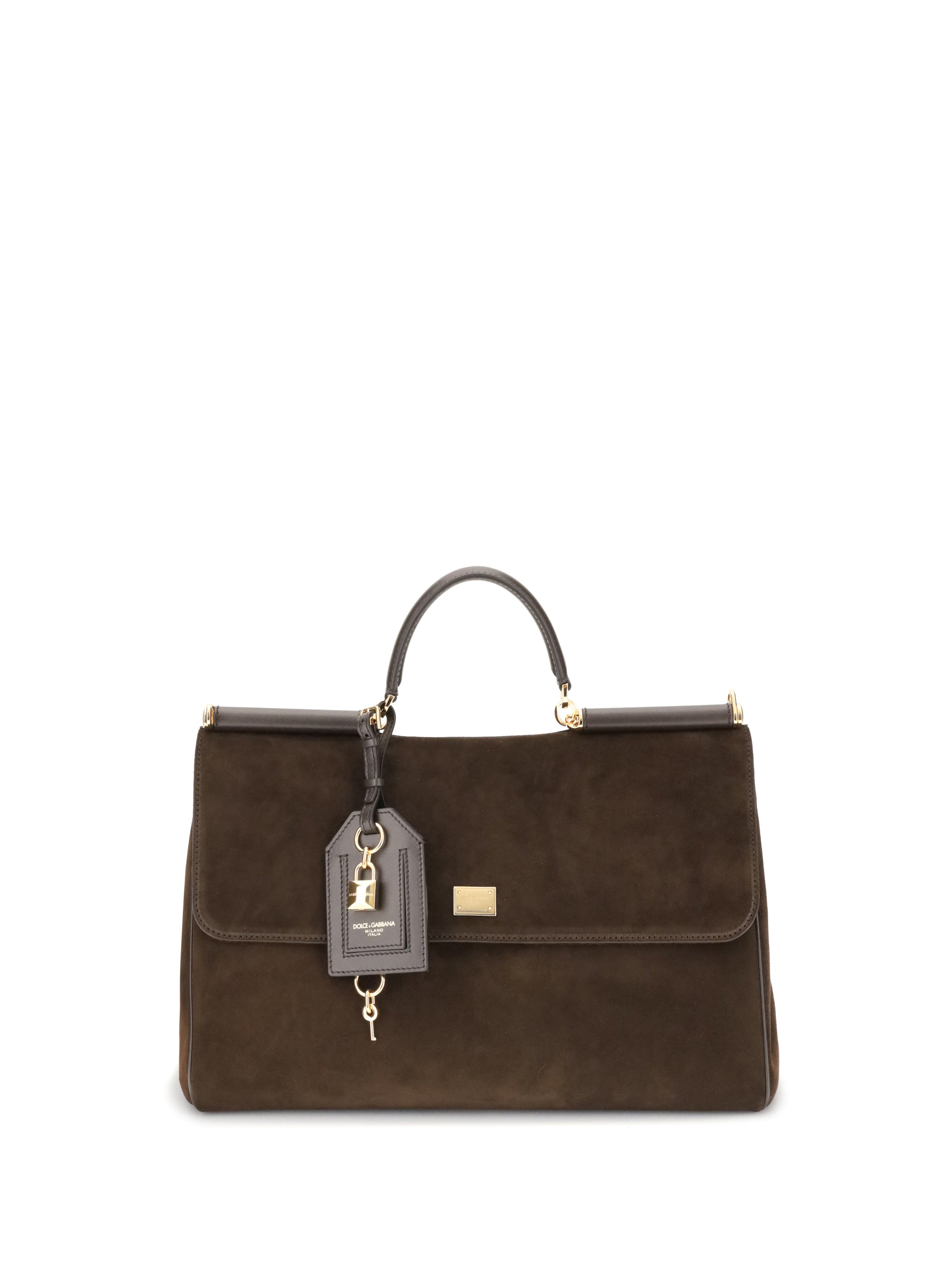 DOLCE &amp; GABBANA OS sicily suede handbag