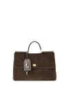 sicily suede handbag