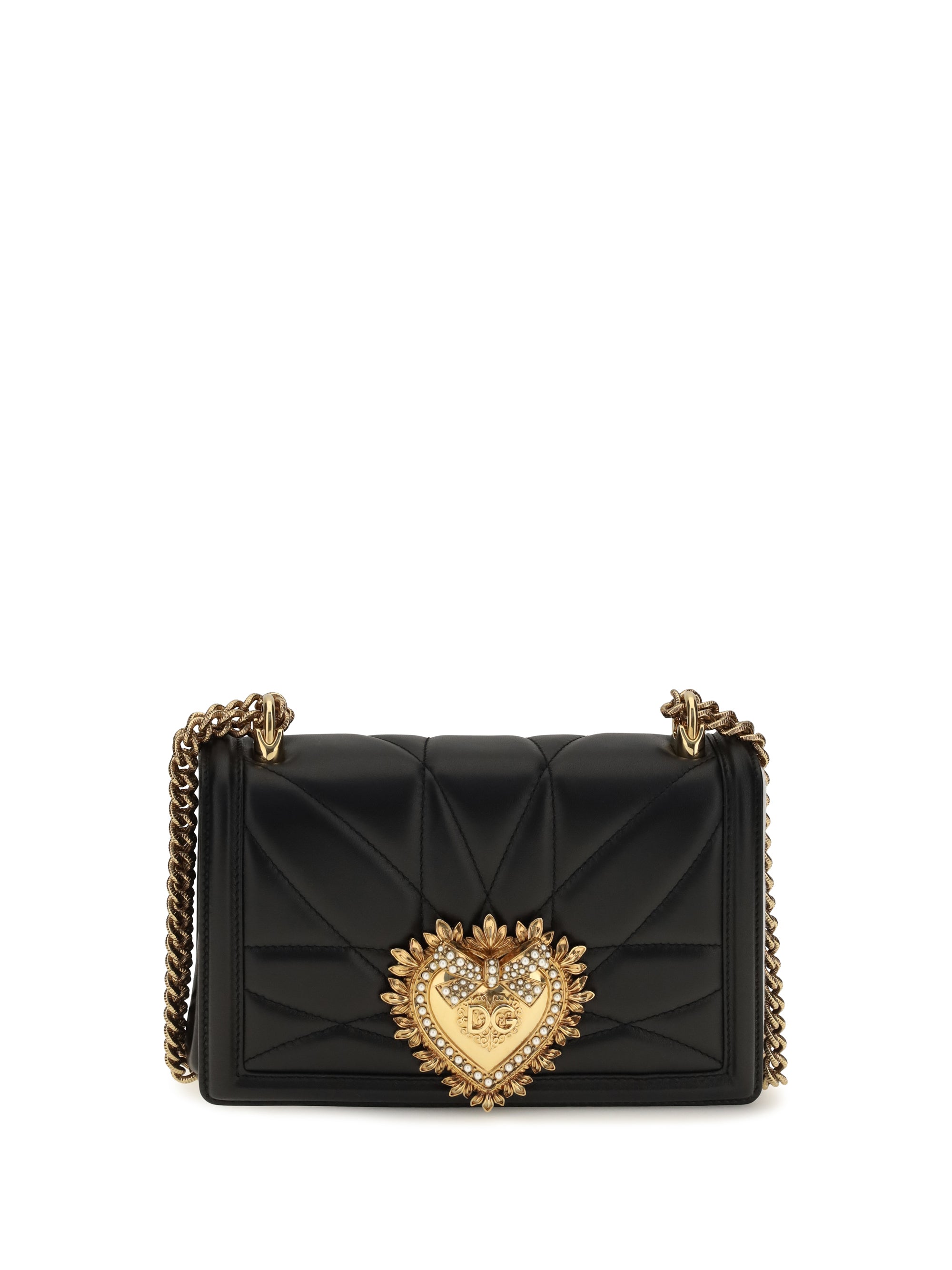 medium devotion matelassé nappa shoulder bag