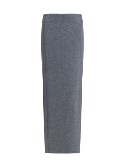 THOM BROWNE 40 high-waist pencil skirt